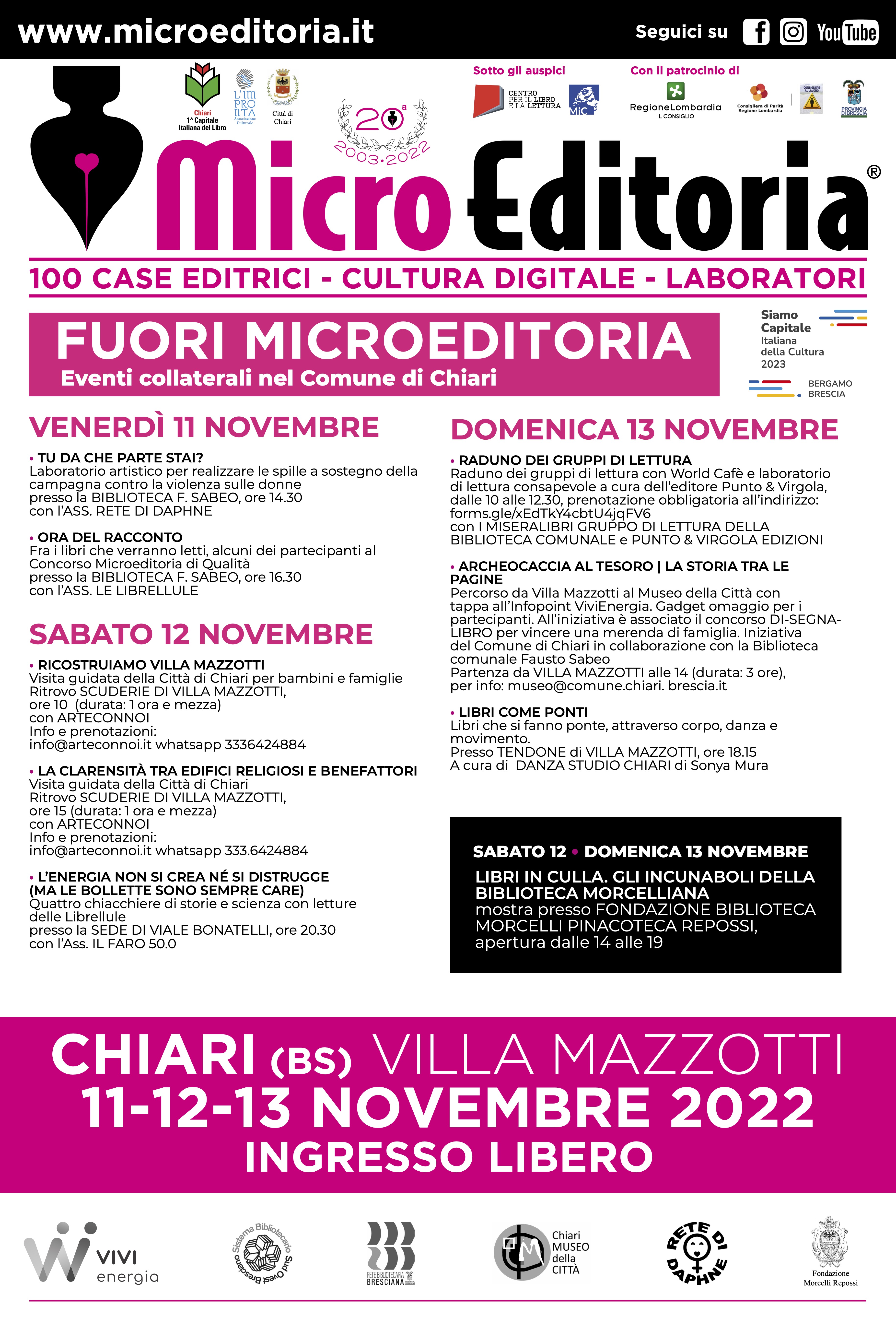 Fuori microeditoria | rassegna della microeditoria  