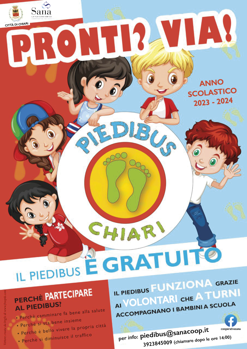 Scuola | servizio piedibus!