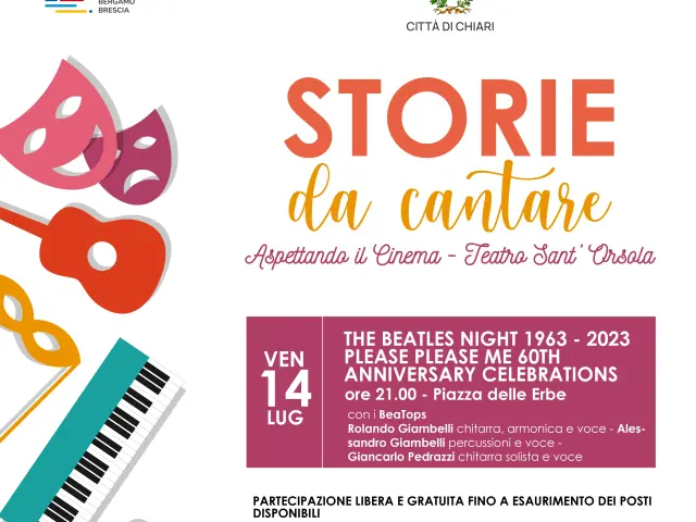Storie da cantare | the beatles night 1963 - 2023